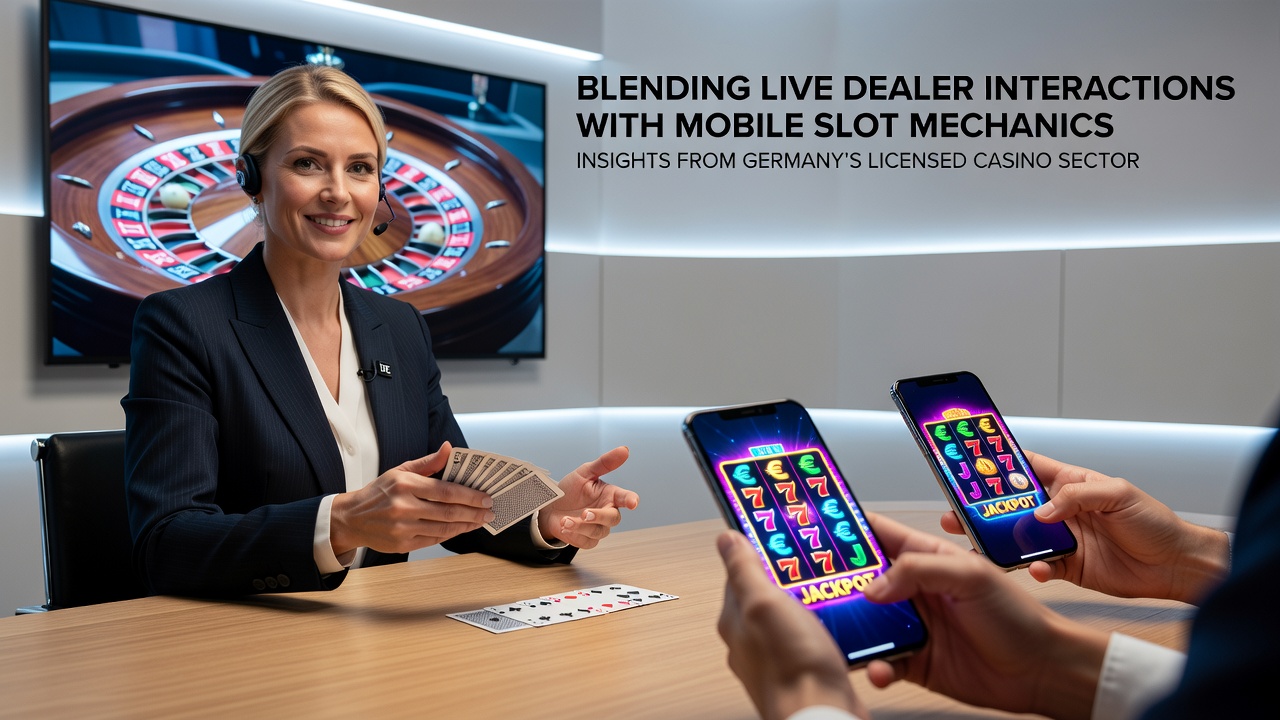 Darstellung der Verbindung zwischen Live-Dealer-Tischen und mobilen Slot-Spielen auf lizenzierten Plattformen in Deutschland
