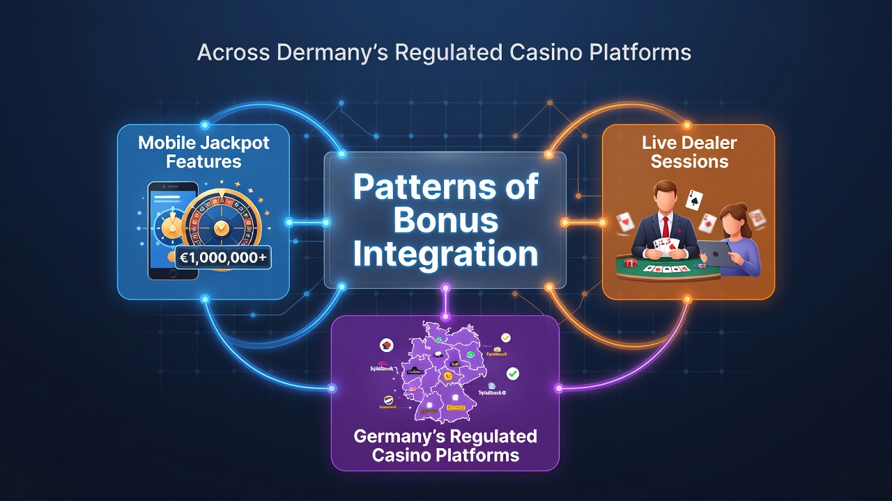 Integration von Bonus- und Jackpot-Funktionen auf mobilen Casino-Plattformen in Deutschland