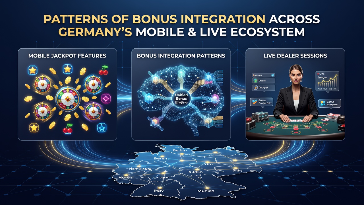 Mobile Jackpot- und Live-Dealer-Integration auf deutschen Casino-Plattformen