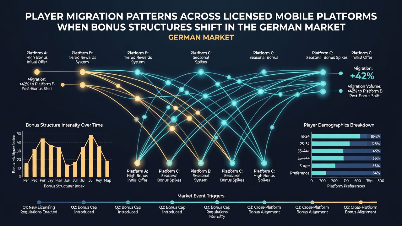 Darstellung mobiler Casino-Interfaces und Nutzerflüsse bei Bonusanpassungen