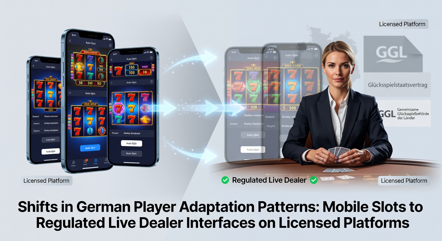 Darstellung mobiler Slot-Features und Live-Dealer-Interfaces auf lizenzierten deutschen Plattformen